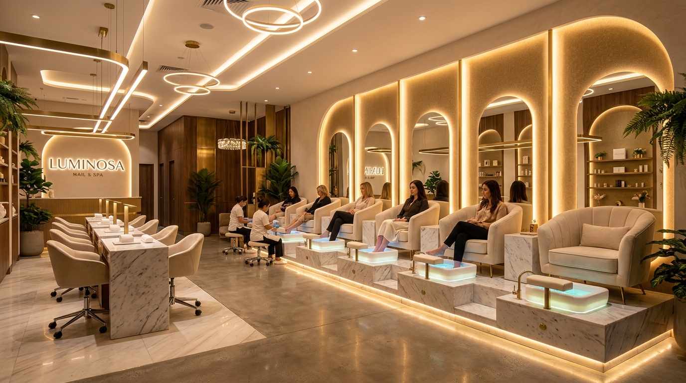 MBM Solution Luxury Nail Salon Showcase